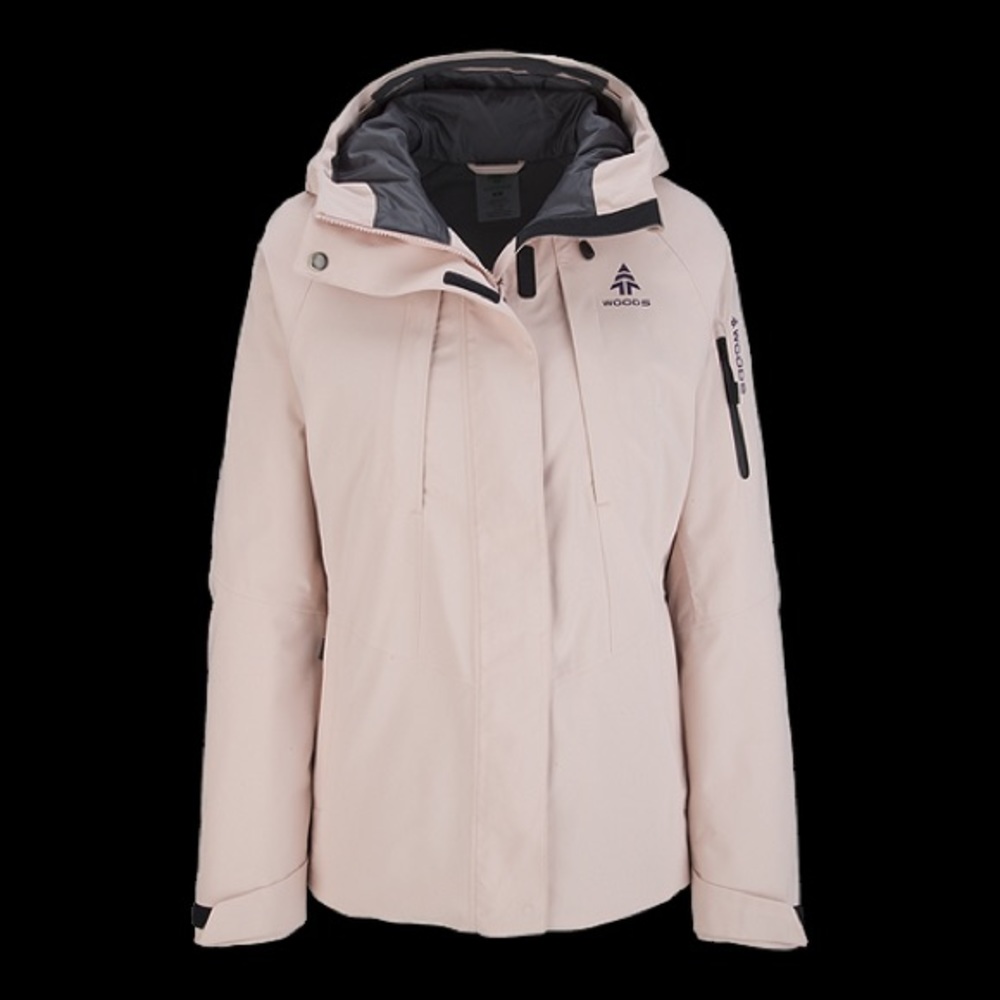 Woods Burgess Winter Jacket - Light Pink